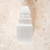 Selenite Tower 10cm