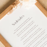 Soulmates Poem Print
