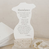Travertine Stone - Card Holder